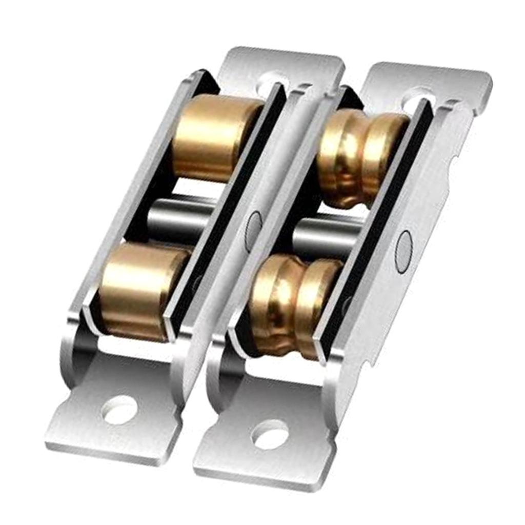 Upgrades Metal Sliding Window Rollers Single Wheel Pulleys Cabinet Sliding Rollers Push Pull Window Hardware for Project