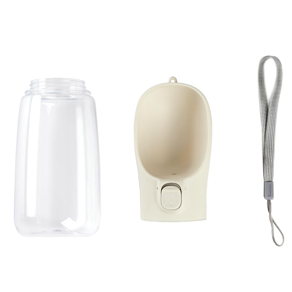 Tragbare Hunde-Wasserflasche für kleine große Hunde Haustiere Outdoor Spaziergang Auslaufsicher Reise Wasserspender Chihuahua Labrador Zubehör