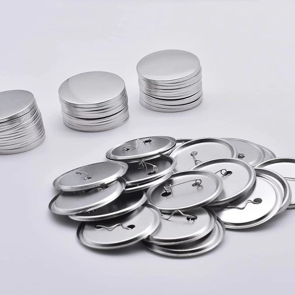 100pcs 25/58mm Metal Brooch Clasps Blank Button Maker Parts Creation Badge Maker  Button Maker