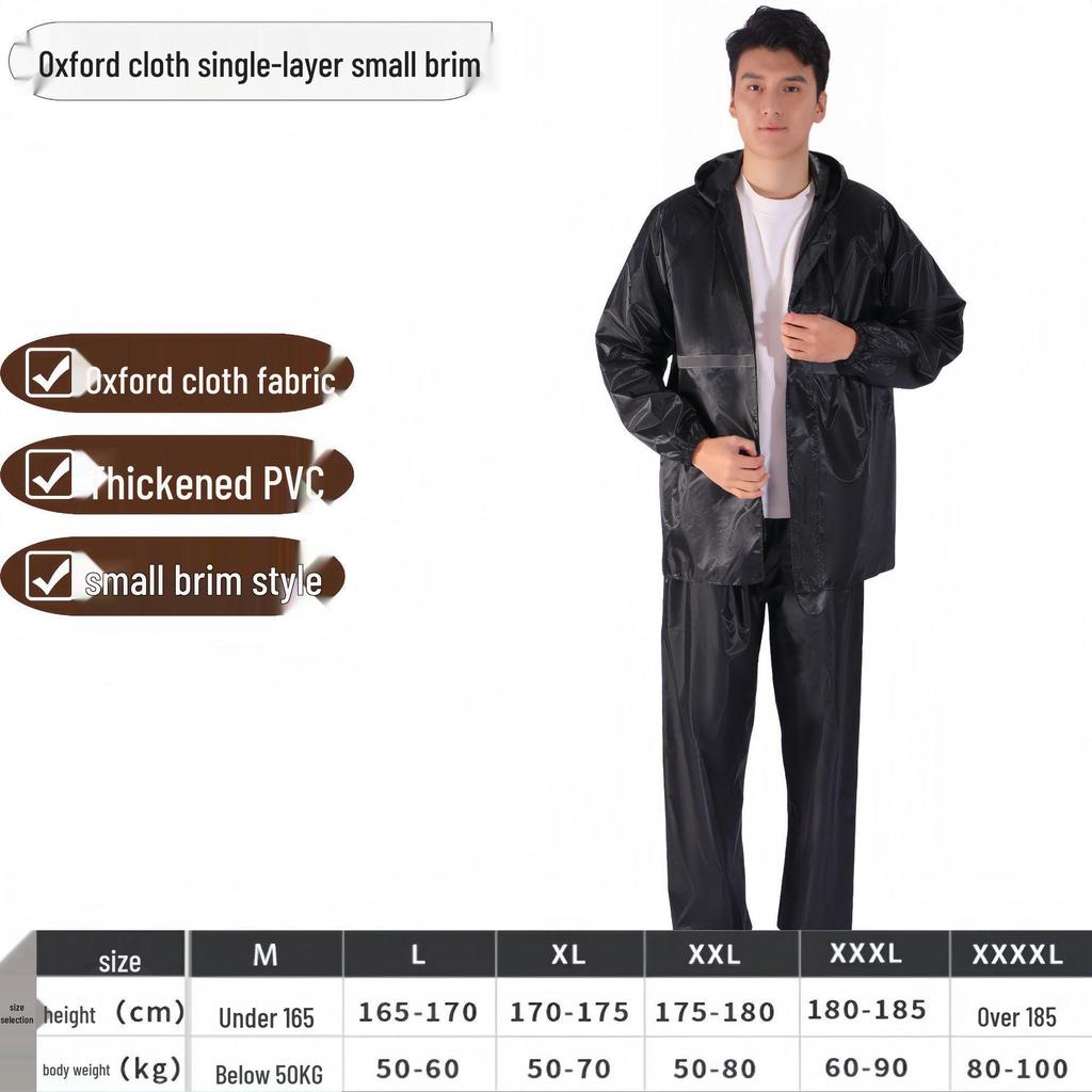 Shangqiu Unisex Full Body Split Raincoat for Electric Bike Riding