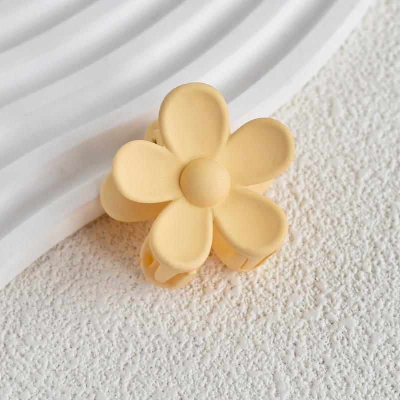 2 Stück Damen Modische Haarspangen Niedliche Mini-Blumenförmige Mattierte Haarspangen Süßer Kopfschmuck für Mädchen Styling-Accessoires