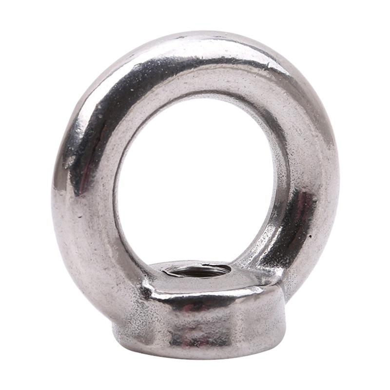 MTMTOOL Marine Cable Rope Stainless Steel M8 Dia Female Thread Lifting Eye Nut Bolt Pack of 5 MTMTOOL Marine Cable Rope Stainless Steel M8 Dia Female Thread Lifting Eye Nut Bolt Pack of 5