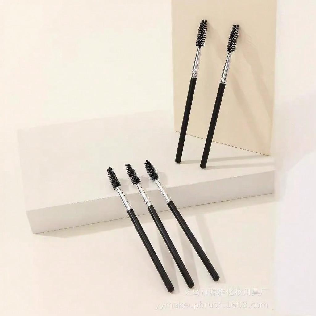 Multifunctional Makeup Brush, Spiral Brush Eyebrow Trimming Brush 2-In-1, Eyelash Curling And Shaping Portable Tool
