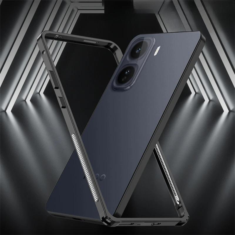 Detachable Metal Protect Ultra-Thin Case For Vivo IQOO Neo 11 Metal Frame Shockproof Cover Bumper For Iqoo Neo11 5G