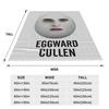 Coperte Morbide Eggward Cullen Coperte Personalizzate Edward Cullen per Divano Biancheria da Letto Soggiorno 150*125cm Copriletto,