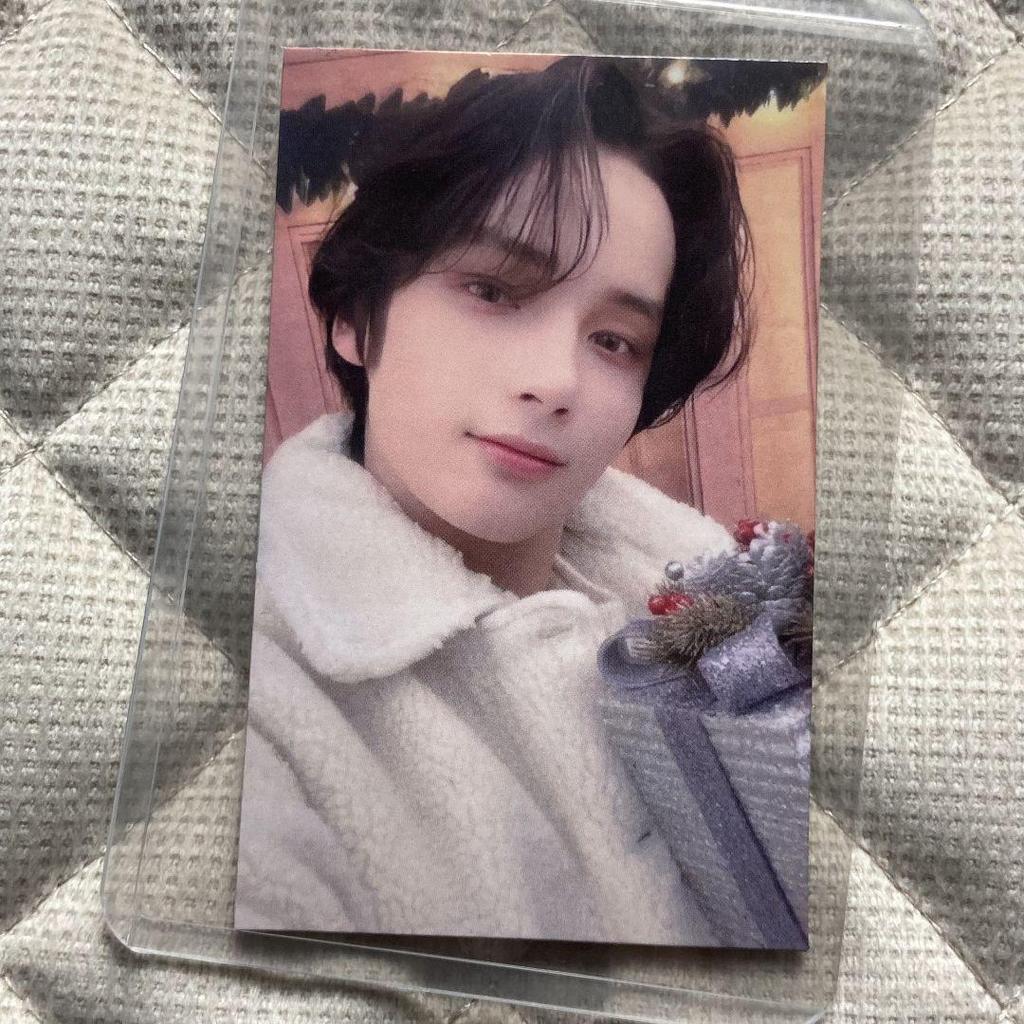 [USED] TXT Gayo Daejeon SBS Korea Exclusive Pre-Recording Sanok Hueningkai Trading Card