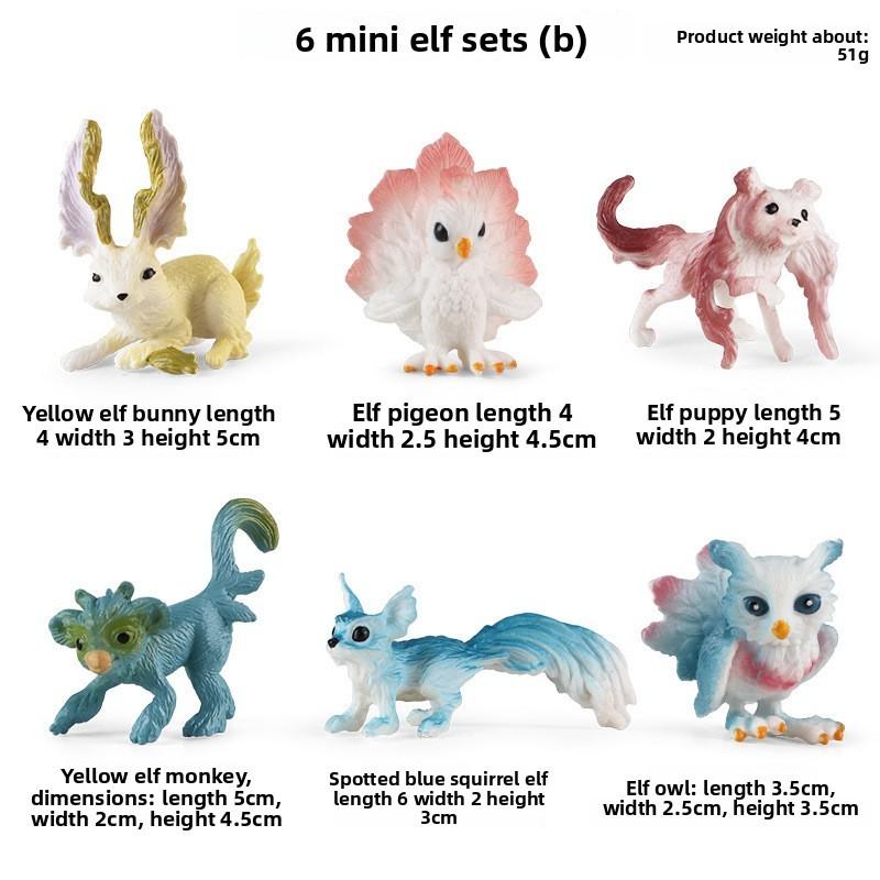 Mini Dinosaur Model Set Plastic For Kids Educational Collection
