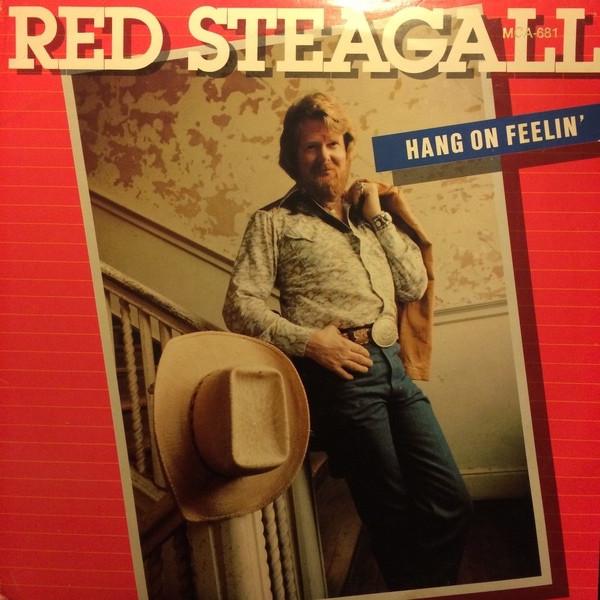 

LP Record RED STEAGALL - Hang On Feelin AB1051 ABC Records 1978 US Folk Used
