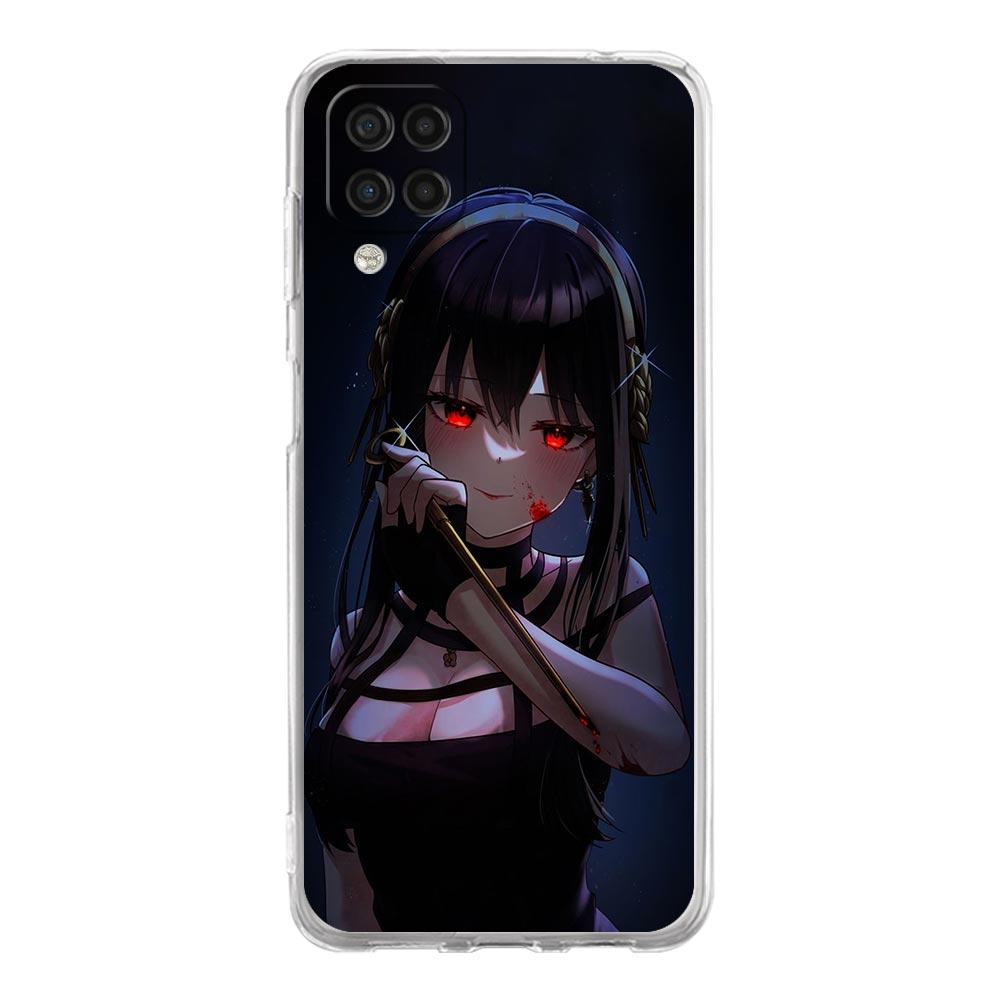 Yor Forger SPY×FAMILY Thorn Phone Case For Samsung Galaxy A51 A71 A21S A12 A11 A31 A41 A03S A13 A33 A73 A53 A52 A32 5G A23 Cover