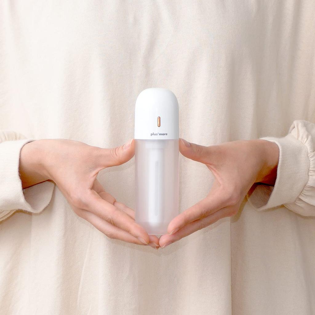 Plus More Rechargeable Portable Humidifier 3-Way MO-HF017 (White)