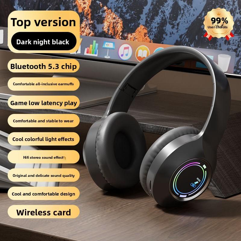 Luminous Bluetooth Headset, Wireless Universal Headset, Universal for All Mobile Phones