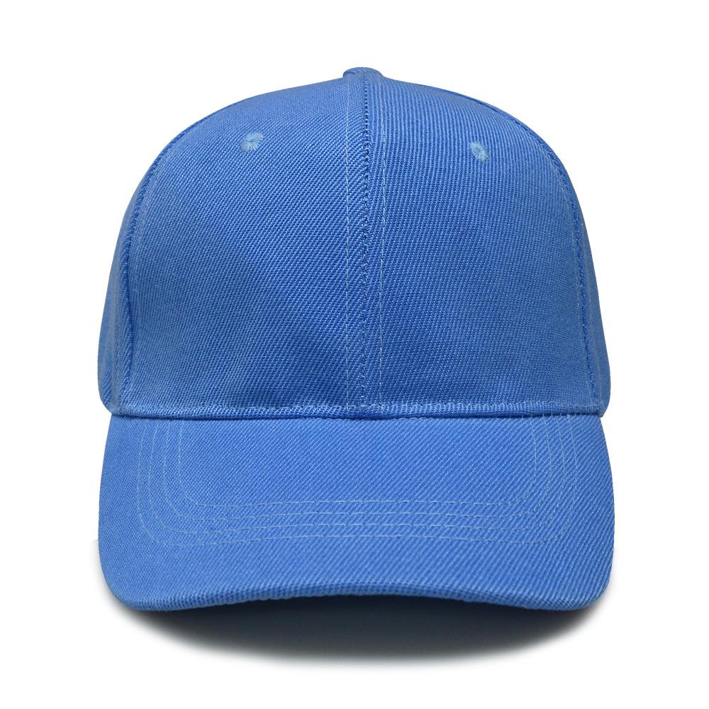 Unisex Solid Color Duckbill Hat: Korean-Style Baseball Cap for Spring & Autumn Outdoor Travel