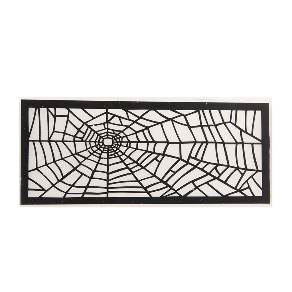 Prägefolder Spinnennetz Prägeschablonen Papierbasteln DIY Scrapbooking Vorlagen für Weihnachtskartenherstellung