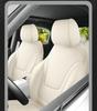 Smart Elf 1 Full Leather Car Seat Cushion - Universal Fit for All Seasons, Five Seats