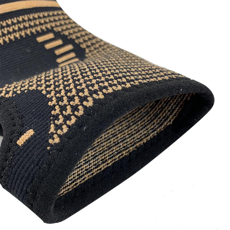 Kupferionen Handflächenschutz Nylon Gestrickt Sportliche Kompression Anti-Verstauchung Kupferionen Handflächenschutz Handgelenk Belüftung Kompression