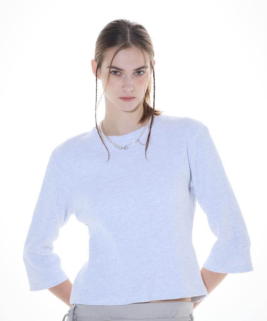 Latizen L14 Waffle T-Shirt (Melange)