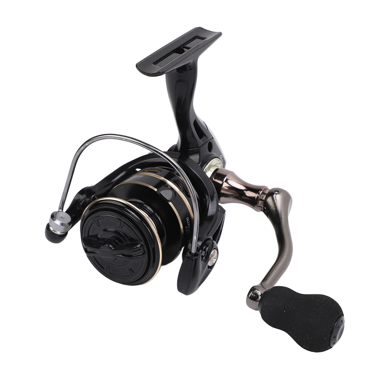 Спиннинговая рыболовная катушка Мощная Легкая Металлическая катушка из алюминиевого сплава Рыболовные аксессуары для соленой или пресной воды