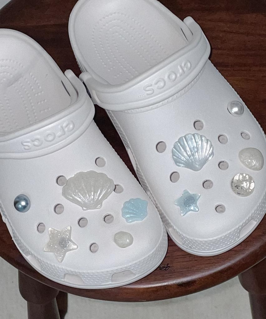 ELLE BELLE A Sea Shell Ver. Resin Shoe Charm Set
