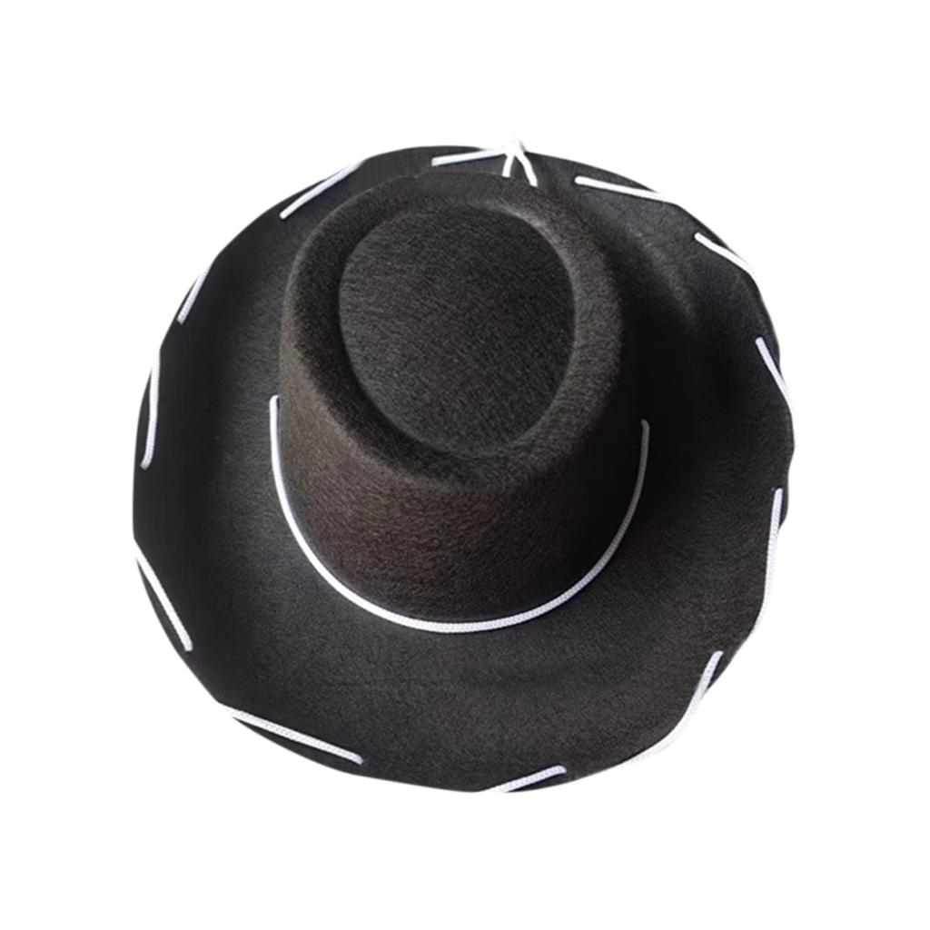 Cowboy Accessory Cowboy Hat Performance Adjustable Cowgirl Hat Prop Dress-up Cosplay Costume Bachelorette Party Hat Birthday
