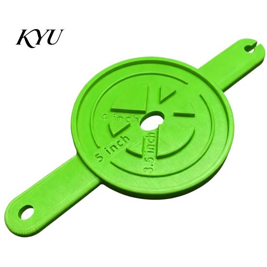 Ceramic Shaping Supplies Trimming Bat System for Pottery Wheel, Tool, 3.5Inch 4Inch Centering Tool 5Inch, 3D Printed Fixing Rim Shaper Studios
