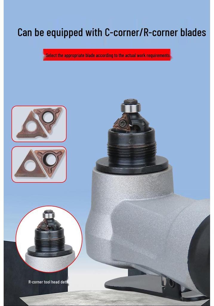 Utensile Pneumatico per Smussatura e Sbavatura Gaobao Mini 45°