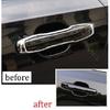 Fit For Volvo S90 2017-2022 ABS Chrome Exterior Side Door Handle Cover Trim 4PCS
