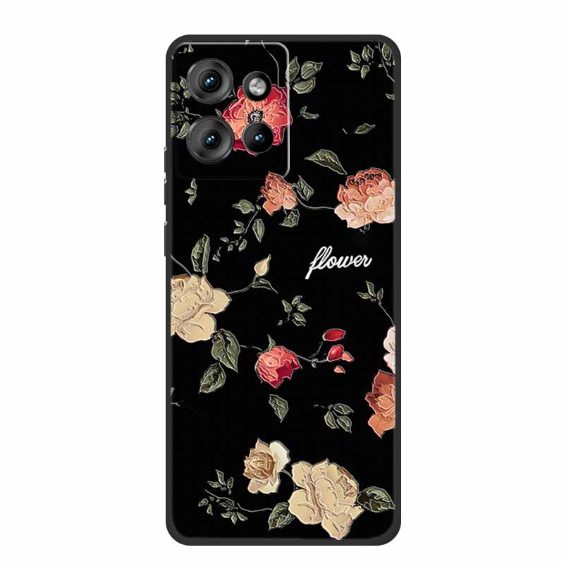3D Emboss Case For Motorola Edge 50 Neo S50 G75 G15 Power Edge 60 Stylus Fusion Phone Case Shockproof Silicone Soft Back Cover