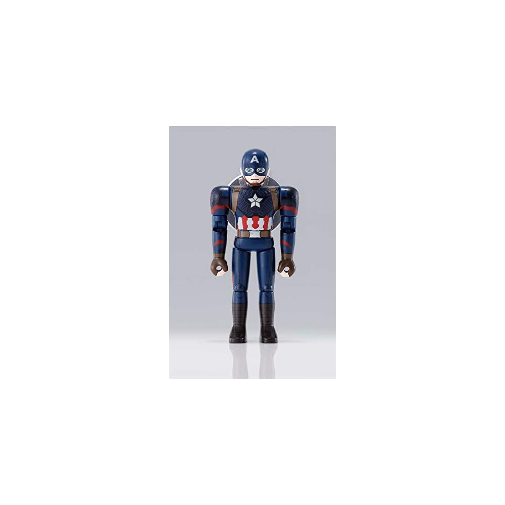 TAMASHII NATIONS Avengers Captain America 100mm Diecast ABS Painted Action Figure