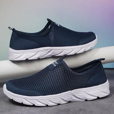 Shoes Men's Sneakers Breathable Running Sports Shoes Summer Mens Tennis Shoes Men Breathable Slippers for Men Sneakers