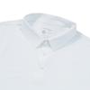 SAUCONY Lightweight Breathable Short Sleeve Polo Shirt Men Tops Pure-White SA2259SP05C-WT023