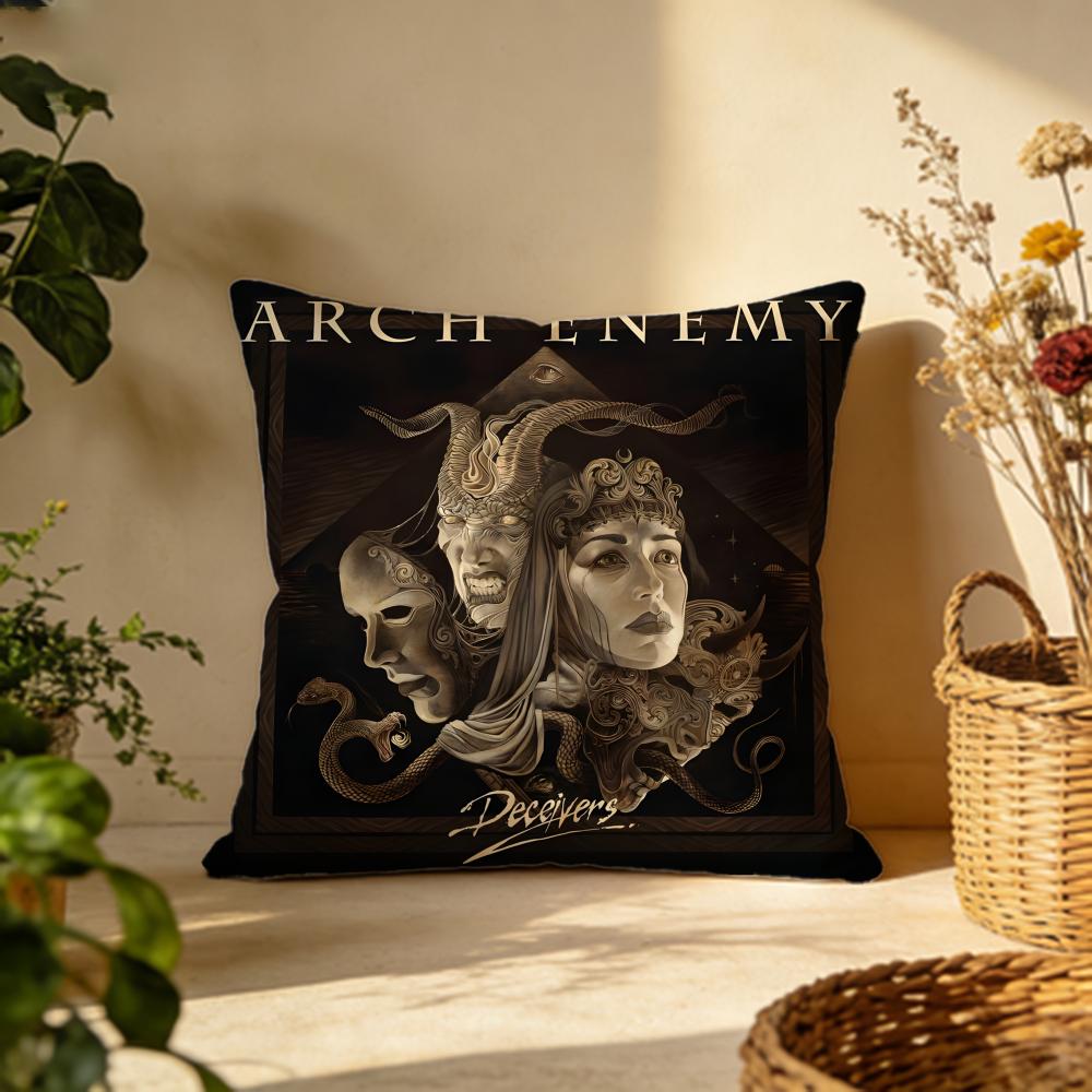 Popular AArch Enemyful Cushion Cover Versatile DoubleSided Pillow Case Fit for Sofa Bed Car  Daily Decor