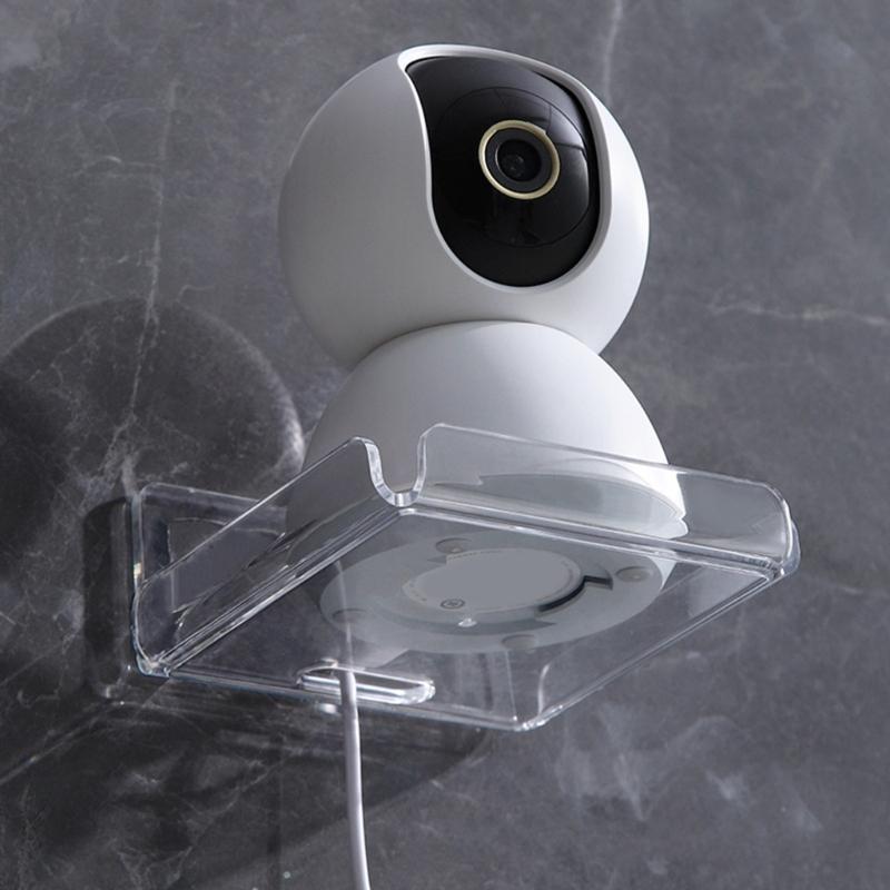 Efficient Wall-Mounted Bracket Acrylic Soap Support for Security Monitorings