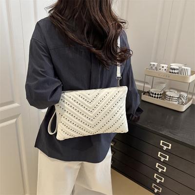 Schräge Umschlag Damen große Tasche lässig Retro Mode Messenger kleine quadratische Tasche neue personalisierte Damen Schultertasche