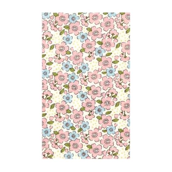 Hamamonyo Tenugui Towel - Itoshi Sakura (Beloved Cherry Blossoms) - Off White - Modern Cherry Blossom Pattern, Not Overly Traditional - Yokohama