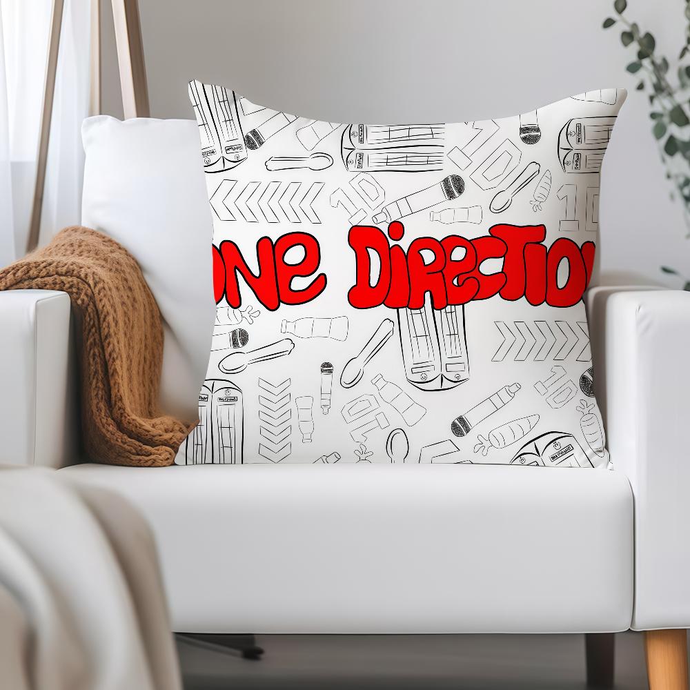Rock O-one D-direction Pillow Case Applicable Space For Guest Rooms Interiors Cars Office House Decoration