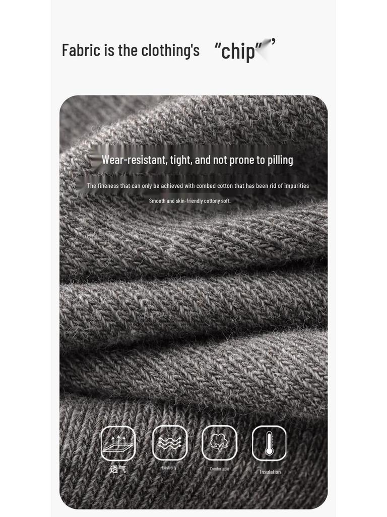 Fleece-Lined High-Waisted Grey Stirrup Footed Leggings for Women - Warm Micro-Compression Vertical Striped Tights