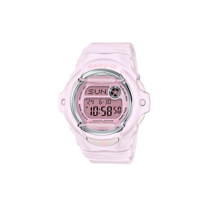 

Casio CASIOBABY-G series, active outdoor sports, anti-collision, quartz movement, resin strap, Japanese and Korean watch, women s watch, BG-169M-4 розовый