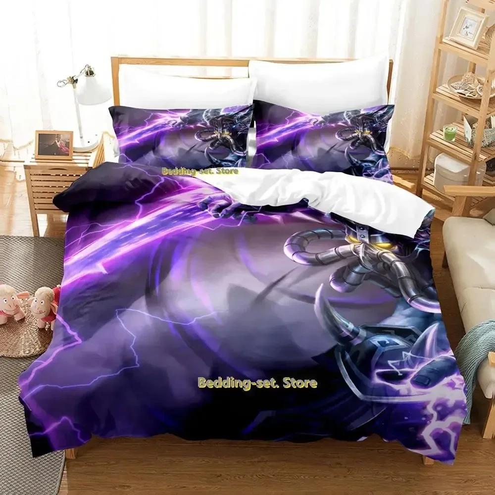 Cool Kai Sa Bedding Set Single Twin Full Queen King Size Bed Set Adult Kid Bedroom Duvetcover Sets Anime parure de lit Bed