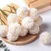 6/12 Stück Künstliche Blumen Seidenhortensie Pompon Heimdekoration Scrapbooking Hochzeit Festival Kranz Brautaccessoire Ausverkauf DIY Box