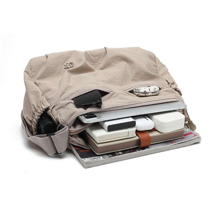 Women Crossbody Bag Nylon Hobo Bag Lightweight Sports Large Capacity Shoulder Bag Mother Bag