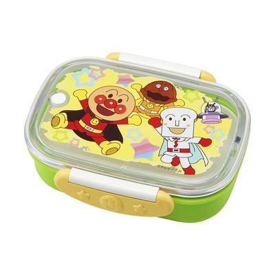 LEC Anpanman Locking Lunch Box Green (360ml) KK-314