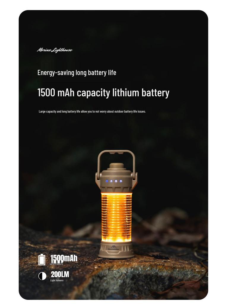 New Mountain Wireless Waterproof Portable Camping Lantern
