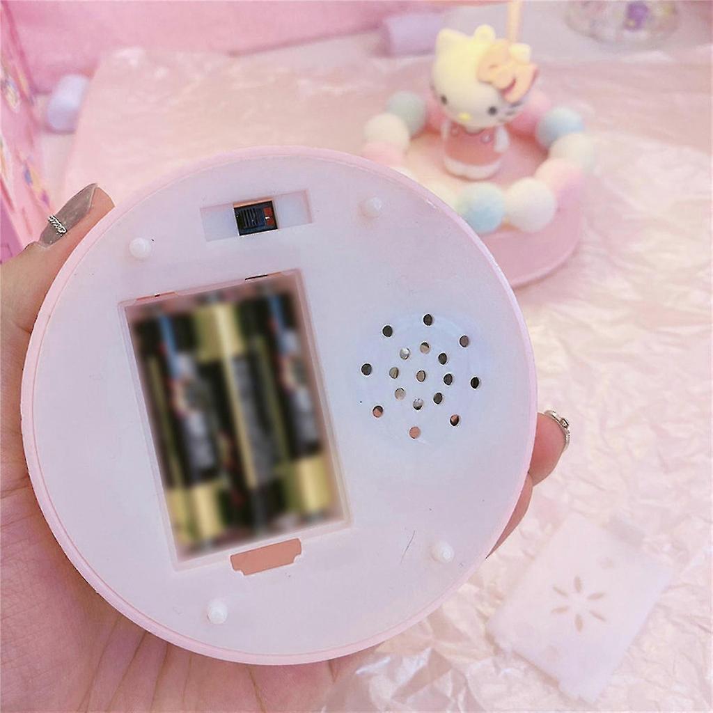 Cute My Melody Night Light Sweet Desktop Decoration Music Box Girl Xmas Gifts