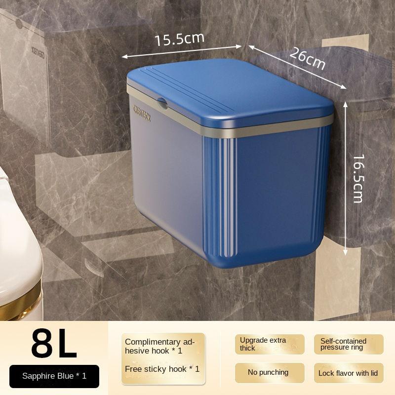 

12/8 л кухонное мусорное ведро подвесное бытовое ведро для хранения туалетная бумага корзина для кухонных отходов настенное мусорное ведро