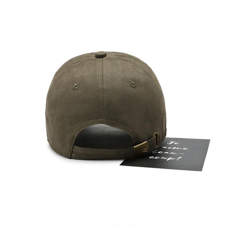Herren Buchstabierte Baseballkappe Mode Vielseitig Weiches Oberteil Sonnenschutz Baseballkappe Outdoor Freizeit Sonnenhut