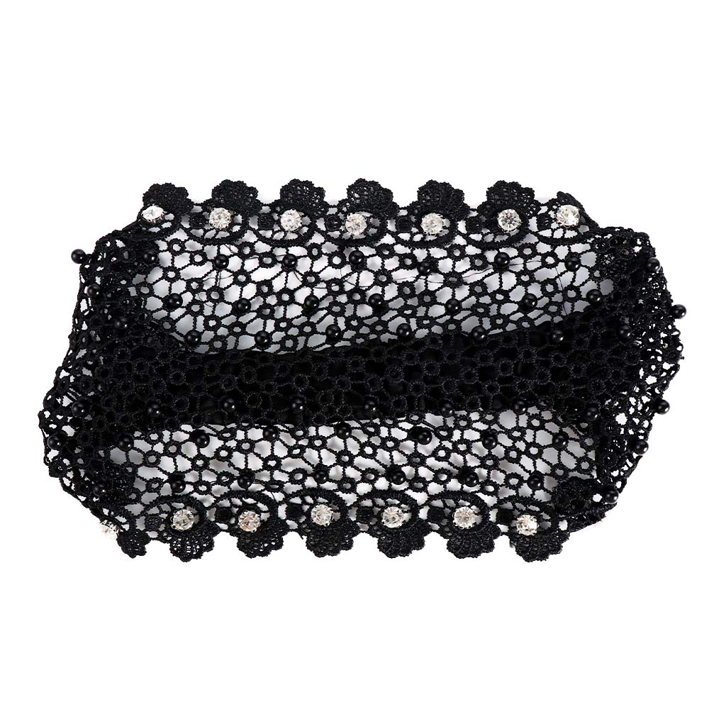 Cover Head Wash Face Wide Rhinestone Headband Headwear Mother Hair Hoop Korean Style Hair Band
