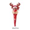 Gingerbread Man Santa Claus Foil Balloons Snowman Elk New Year Balloon  Party Decorations