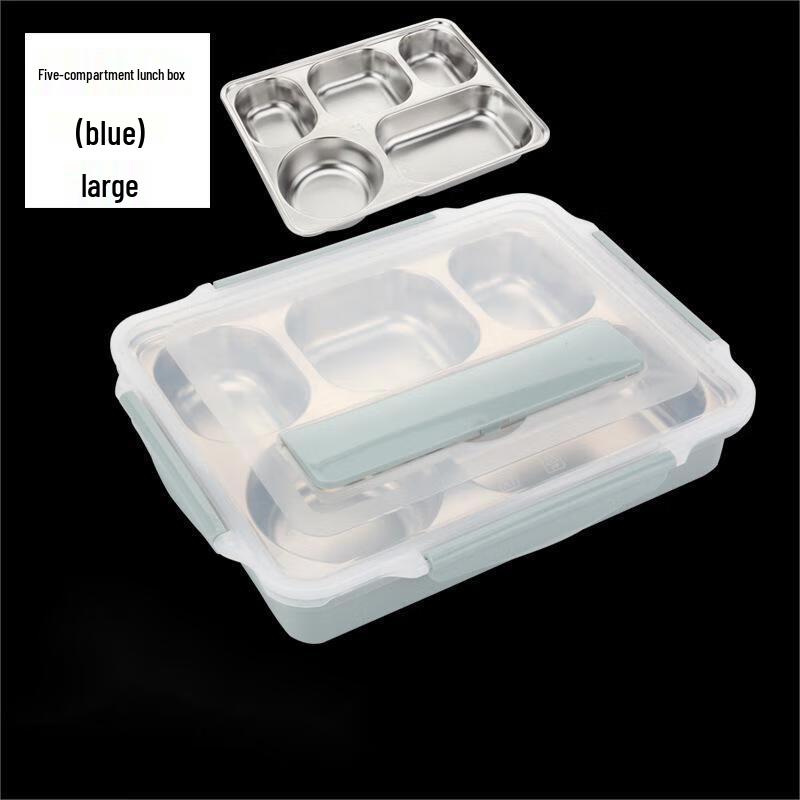 304 Stainless Steel Divided Lunch Box
