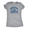 Funny Womens Camping T-Shirt, The Mountains Are Calling