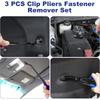 Xiaomi 17Pcs Hook and Pick Tool Set with Scraper Auto Clip Removal Plier Fastener Remover Rivets Puller Mechanic Car Trim Removal Tool